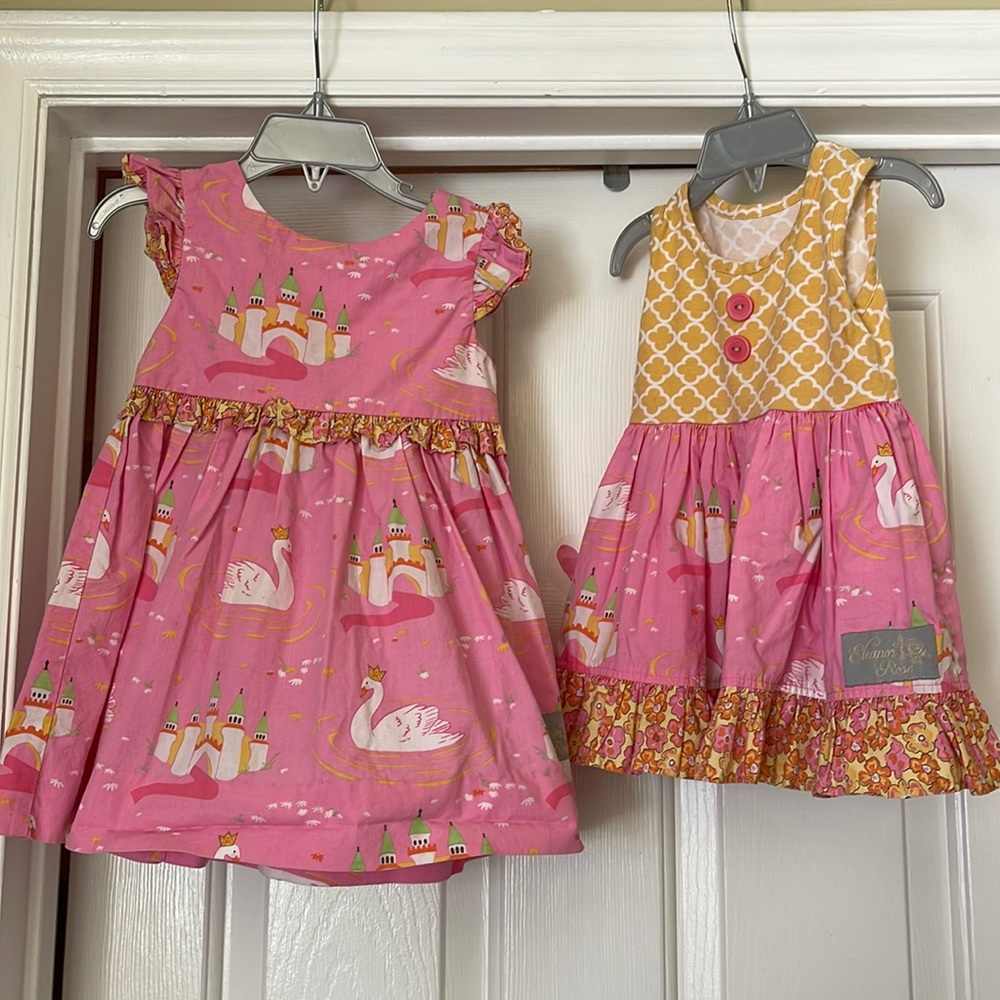 Eleanor Rose swan princess dresses